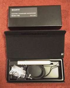   1.   SONY ECM-77B 