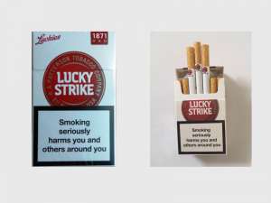 ����������� ���������� 1. ������� ������� ������� Lucky Strike red Duty Free