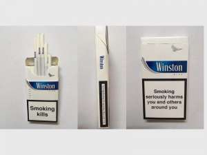 ����������� ���������� 1. ��������-������� ����� Winston super slims Duty Free