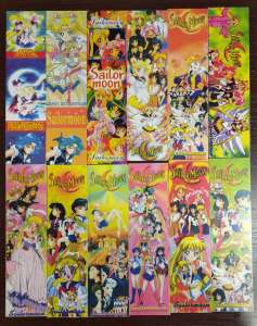   1. Collection of bookmarks Sailor Moon