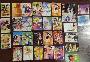   1. Collection of stickers Sailor Moon