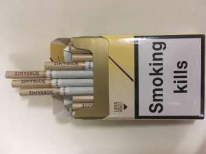   1.   Sobranie (black, gold) nano