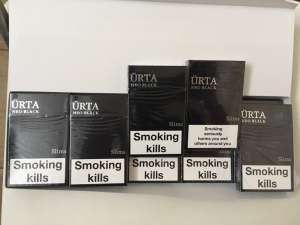 Изображение объявления 1. Сигареты URTA (белая и черная)