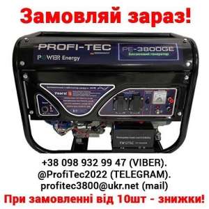   1.  -   Profi-Tec 3800GE