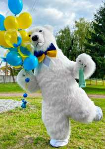 Изображение объявления 1. Надувний костюм Білий Ведмідь. Надувной костюм Белый Медведь